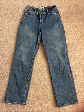 Abercrombie & Fitch Women's 90’s Straight Curve Love Jean